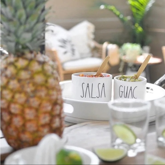 Rae Dunn Guac and Salsa Bowl Set - Picture 3 of 6